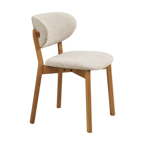 Bež/v naravni barvi oblazinjen jedilni stol Dunkirk – House Nordic-image-4