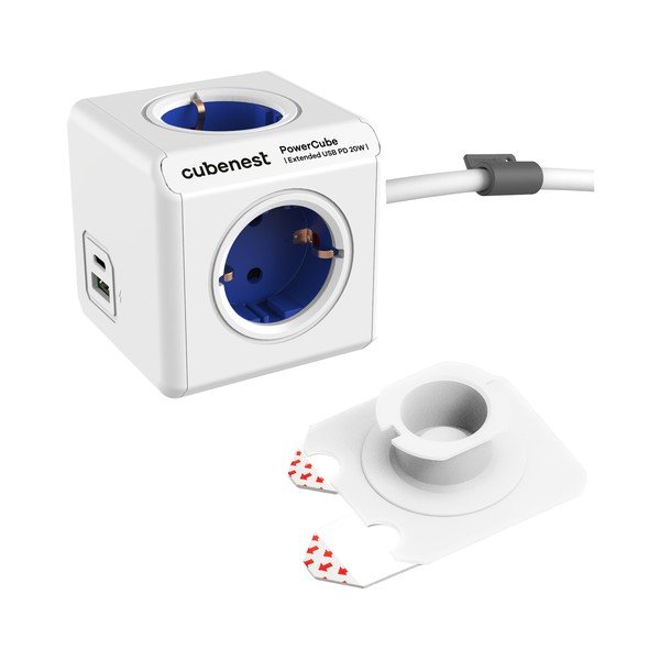 Razdelilec PowerCube Extended USB Schuko – Cubenest-image-1