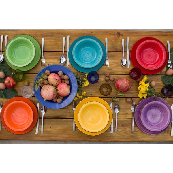 Lončeni jedilni set 18 kos Baita - Villa d'Este-image-3