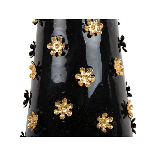 Kovinska okrogla stranska mizica ø 50 cm Golden Flowers – Leitmotiv-image-2