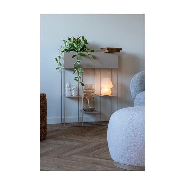 Svetlo rjava steklena vaza (višina 31 cm) – House Nordic-image-3