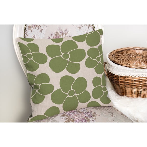 Prevleka za blazino 43x43 cm Green Meadow – Mila Home-image-1