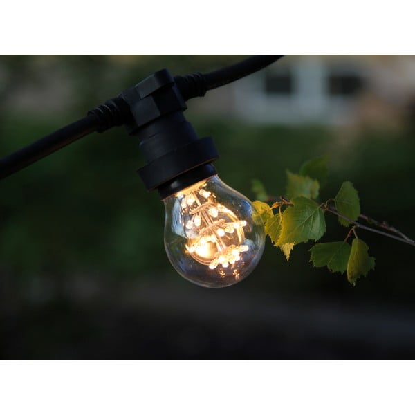 Črna svetlobna veriga Star Trading Connecta, dolžina 7 m-image-2