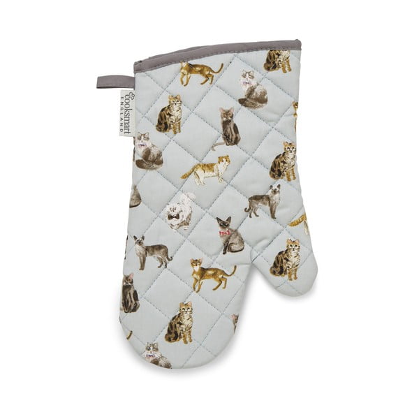 Kuhinjske krpe in kuhinjnska rokavica v kompletu 4 ks Curious Cats – Cooksmart ®-image-4