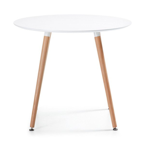 Jedilna miza iz bukovega lesa Kave Home Daw, ⌀ 100 cm-image-2