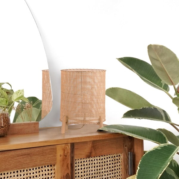 Namizna svetilka iz ratana SULION Wala, višina 35 cm-image-2
