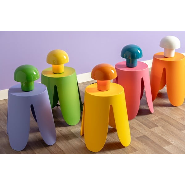 Bela namizna svetilka s kovinskim senčilom (višina 20 cm) Fat Mushroom – Leitmotiv-image-3