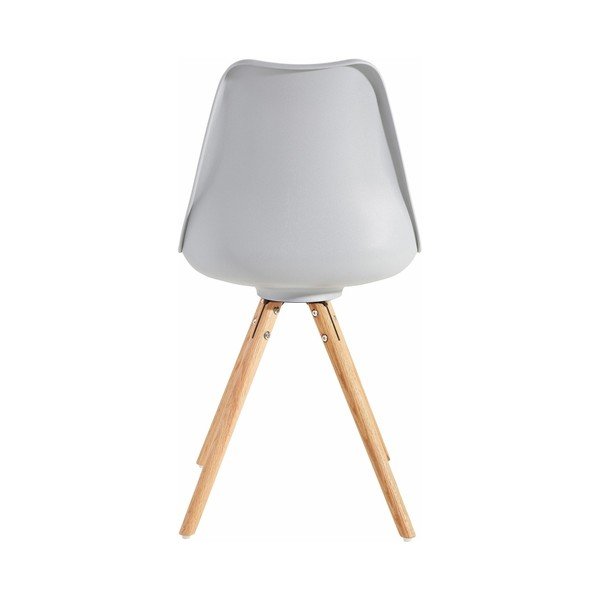 Komplet 2 sivih jedilnih stolov Støraa Brenda-image-3