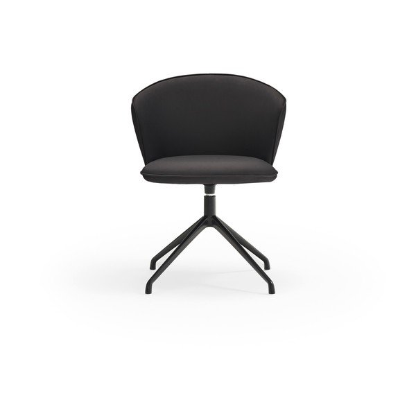 Črni oblazinjeni jedilni stoli v kompletu 2 ks Add – Teulat-image-1