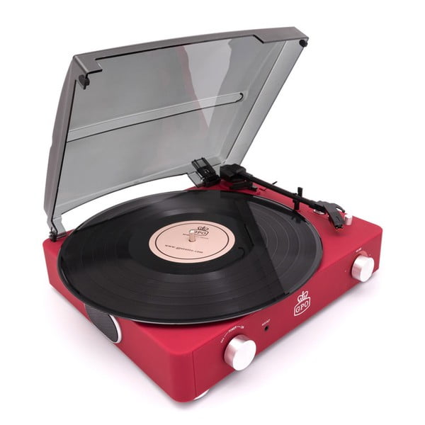 Gramofon GPO Stylo II Red