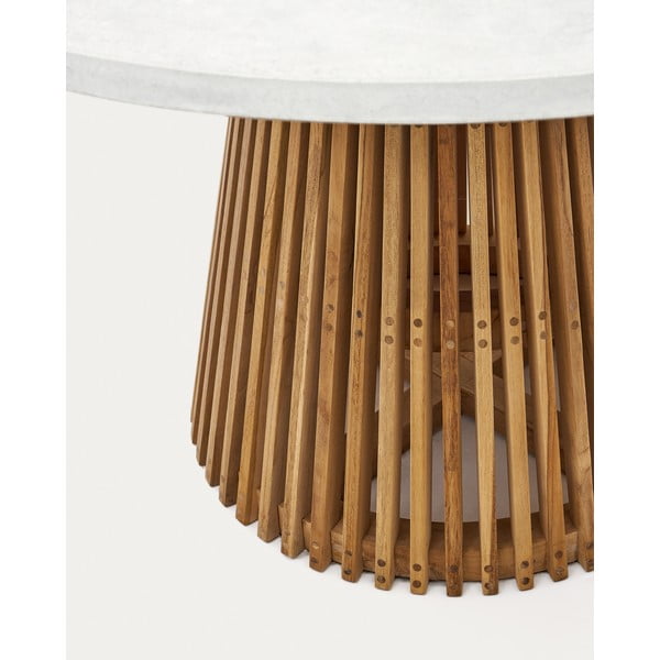 Okrogla vrtna miza ø 120 cm Alcaufar – Kave Home-image-4