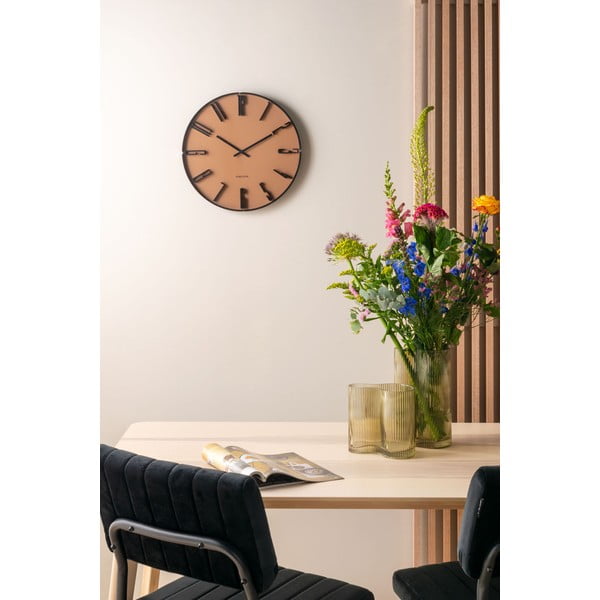 Svetlo rjava steklena vaza PT LIVING Wave, višina 27 cm-image-1