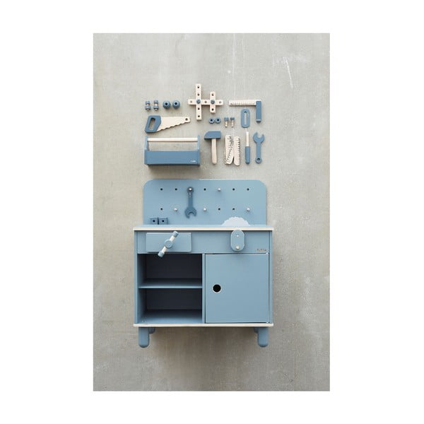 Modra delovna miza za gro Flexa Play The Workbench-image-2