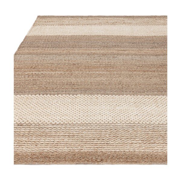 Bela/bež obojestranska ročno tkana preproga iz jute 120x170 cm Cedar – Asiatic Carpets-image-4