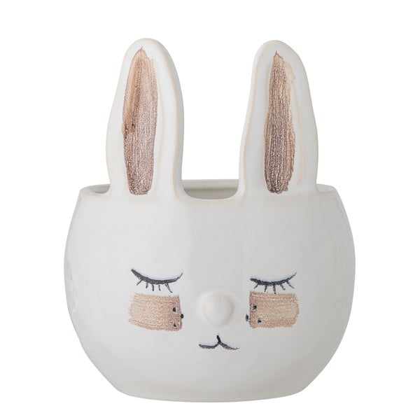 Lončen ročno poslikan okrasni cvetlični lonec ø 15 cm Villja – Bloomingville Mini