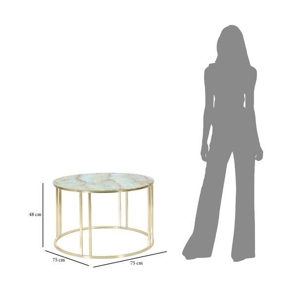 Belo-zlata mizica Mauro Ferretti Sepa, ø 75 cm-image-3