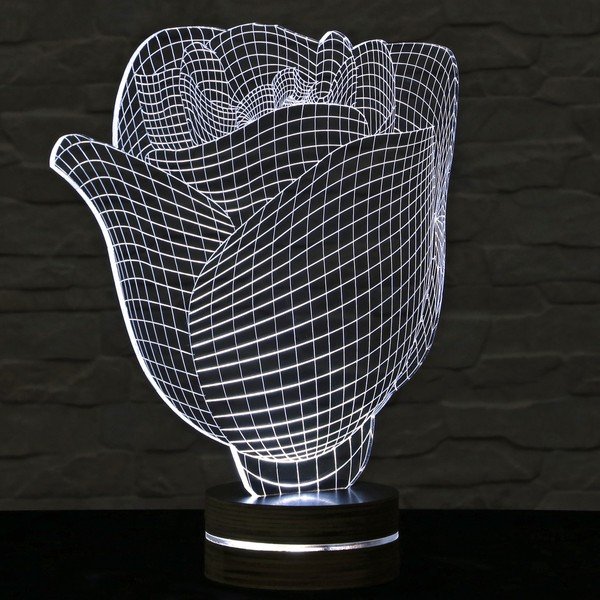 3D namizna svetilka Rose-image-2