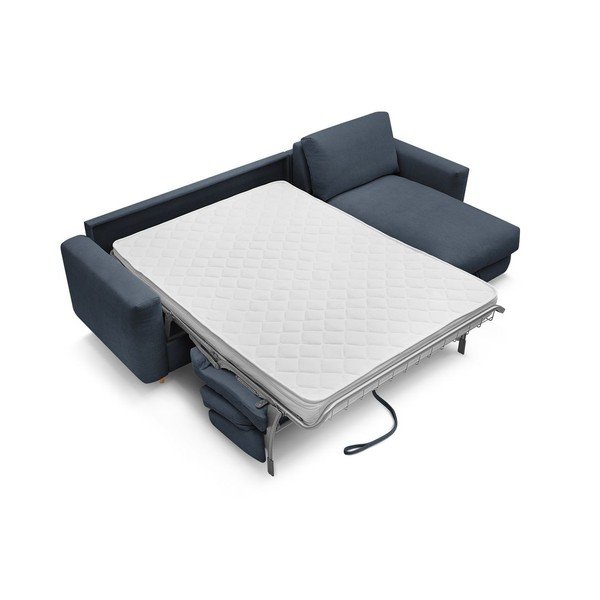 Temno modra kotna sedežna garnitura Nouveau Cocoone – Bobochic Paris-image-4