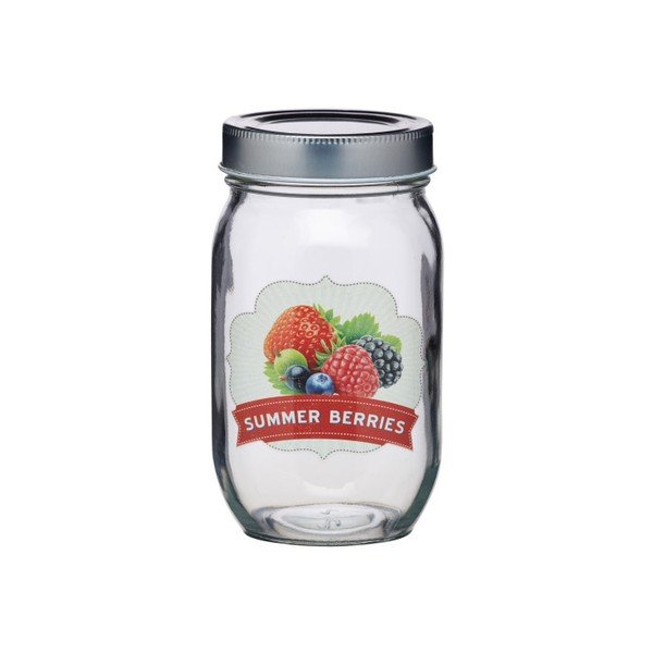 Komplet 4 potiskanih kozarcev Kitchen Craft Home Made, 500 ml-image-4