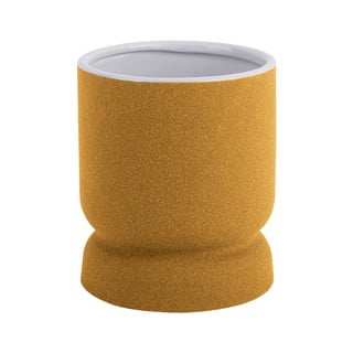 Rumena keramična vaza PT LIVING Cast, višina 17 cm