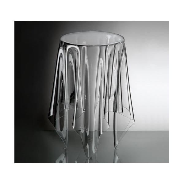 Essey Tall Illusion Clear Coffee Table-image-1