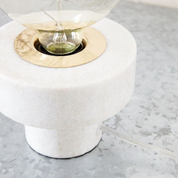 Namizna svetilka House Doctor White Marble-image-3