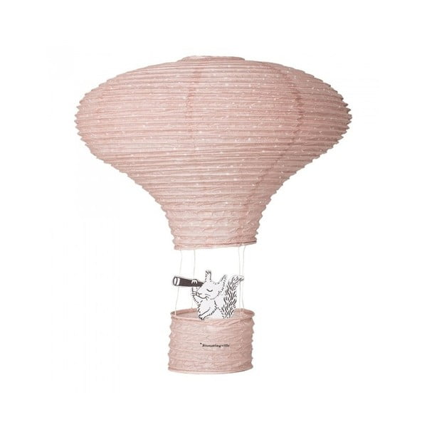 Rožnata papirnata svetilka Bloomingville Lantern
