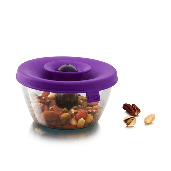 Vijolična neprepustna embalaža Vacu Vin PopSome