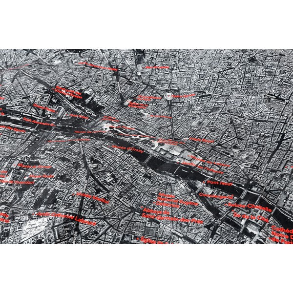 Zmečkan zemljevid iz satelita Palomar London-image-4