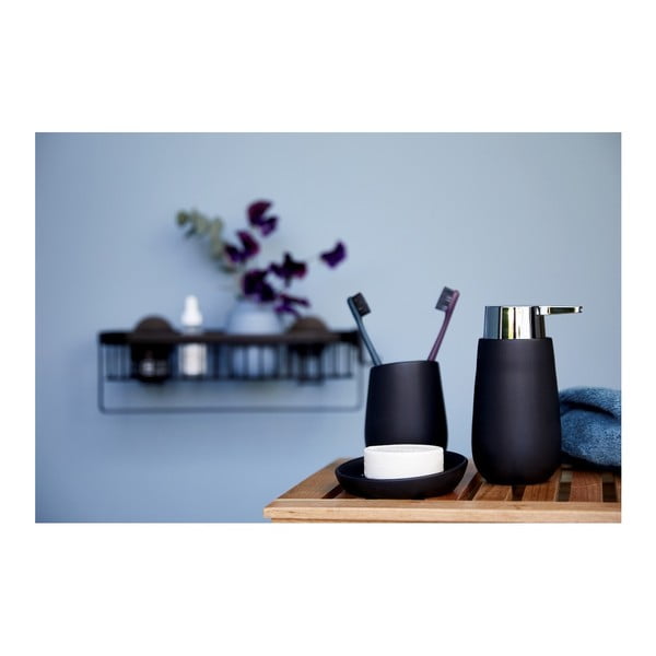 Črn lonček za zobno ščetko Wenko Badi-image-2