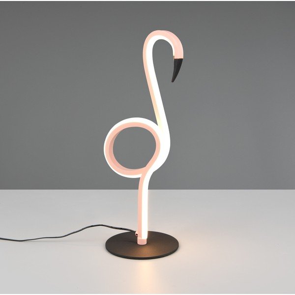 Rožnata LED namizna svetilka (višina 35 cm) Ingo – Reality-image-1