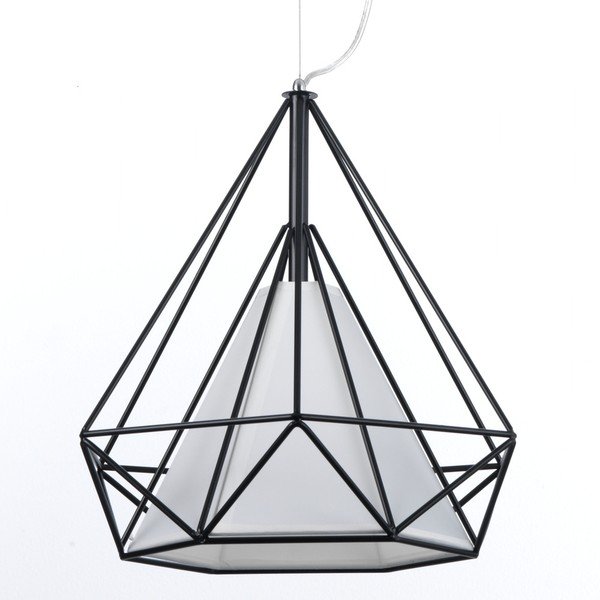 Črna viseča svetilka Tomasucci Diamond-image-2