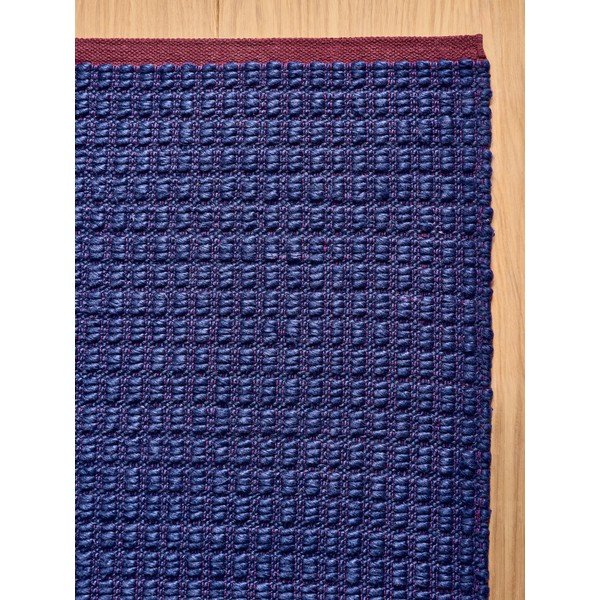 Modra ročno tkana preproga 200x290 cm Kai – MADE-image-3