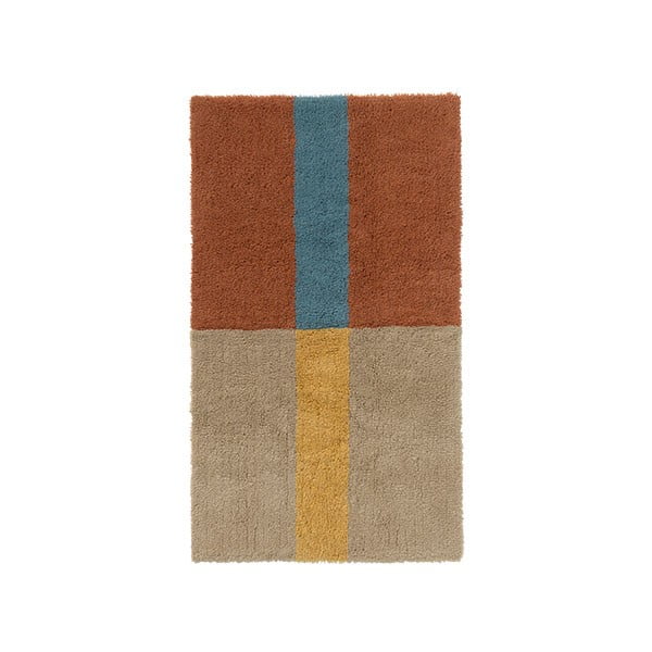 Ročno tkana volnena preproga 80x140 cm Chroma Cinnamon – Lorena Canals