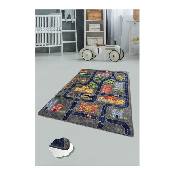 Otroška preproga Small Town, 100 x 160 cm-image-1