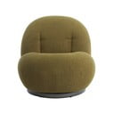 Zelen fotelj iz tkanine bouclé Gumaca – Light & Living