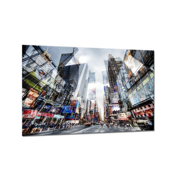 Slika Styler Glas Crown Time Square, 80 x 120 cm-image-2
