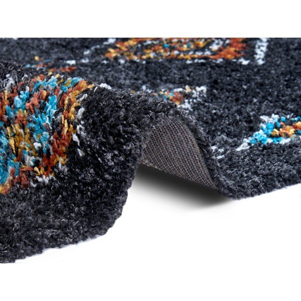 Črna preproga Mint Rugs Phoenix, 160 x 230 cm-image-1