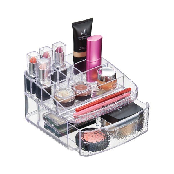 InterDesign Beli organizator za dež, dolžina 17 cm