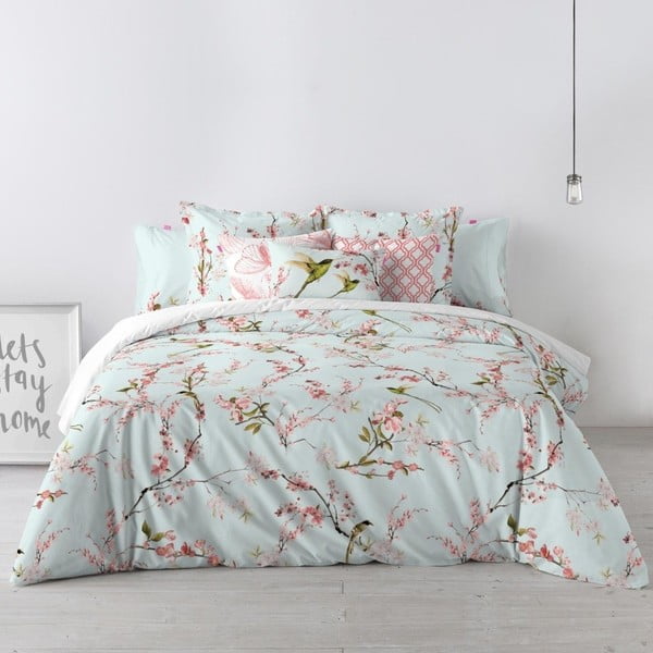 Bombažna prevleka za prešito odejo Happy Friday Basic Chinoiserie, 140 x 200 cm-image-4