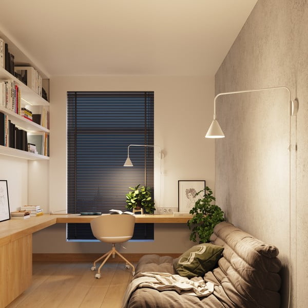 Bela stenska svetilka z vtikačem Zylo – Sollux-image-2