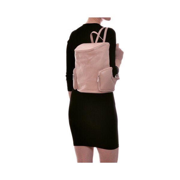 Roza usnjen nahrbtnik Luisa Vannini Kuhma-image-1