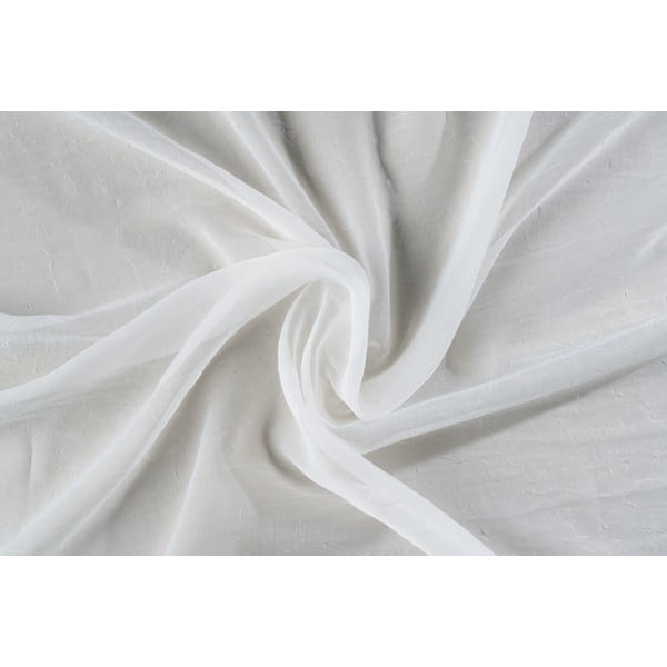 Bež prosojna zavesa iz tančice 140x245 cm Crush – Mendola Fabrics-image-2