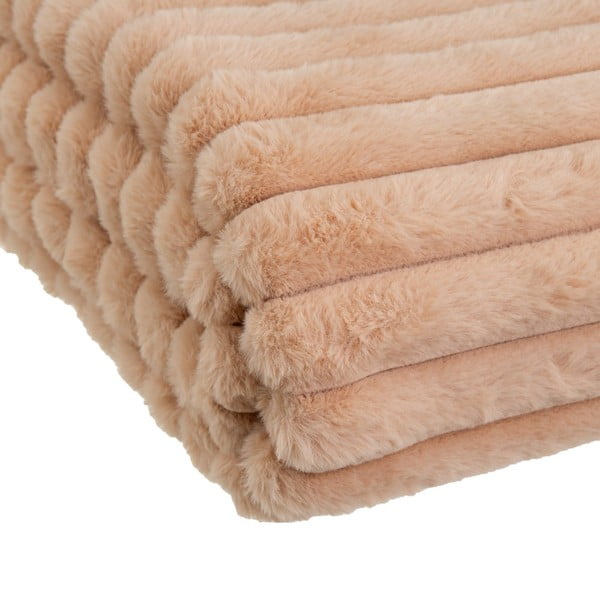Svetlo rjava odeja iz mikropliša 130x160 cm Fur Velvet – Casa Selección-image-2