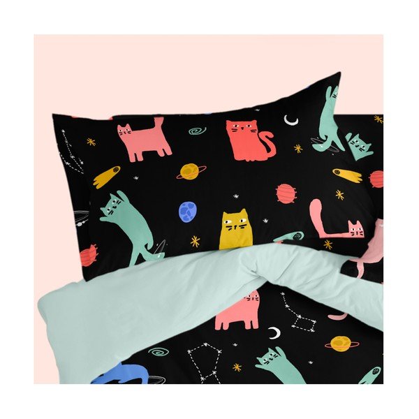 Prevleke za vzglavnik v kompletu 2 ks 50x75 cm Cosmic cats – Aware-image-1