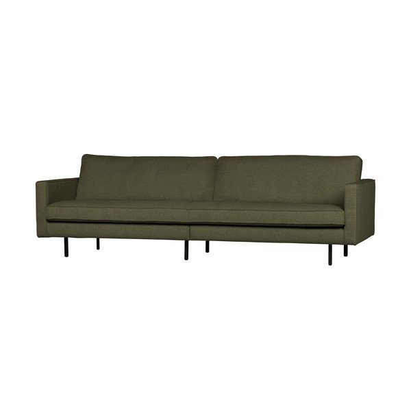 Kaki zelen kavč BePureHome Rodeo, 277 cm-image-2