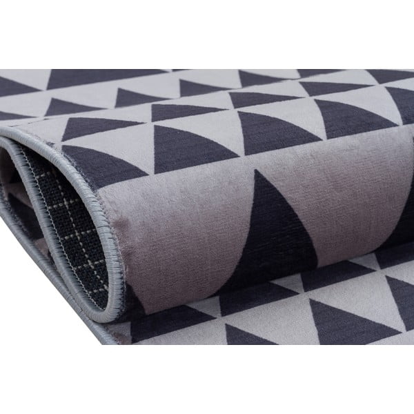 Siva pralna preproga 180x120 cm - Vitaus-image-3