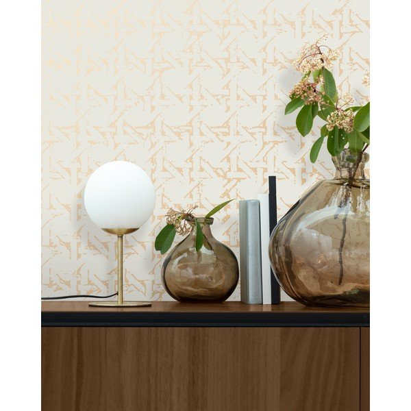 Namizna svetilka v zlati barvi s kovinskim senčnikom (višina 28 cm) Mahala - Kave Home-image-2