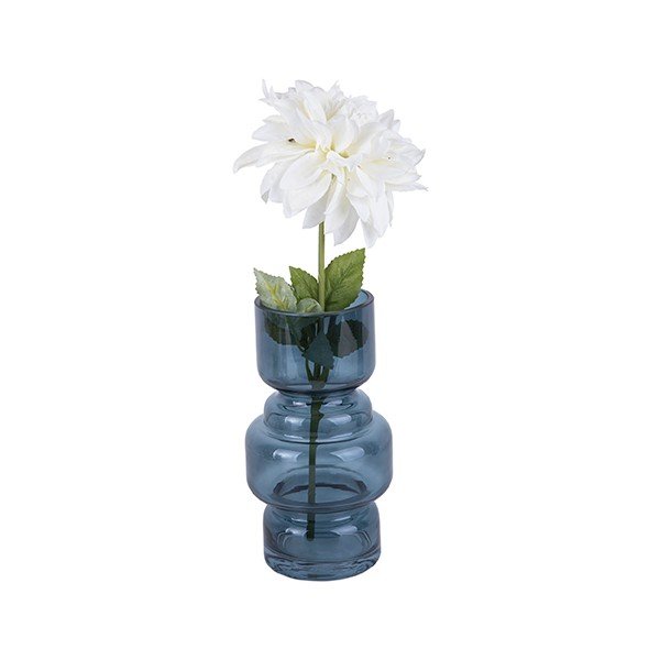 Modra steklena vaza PT LIVING Courtly, višina 20 cm-image-2