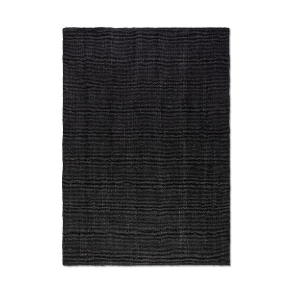 Črna preproga iz jute 80x150 cm Bouclé – Hanse Home
